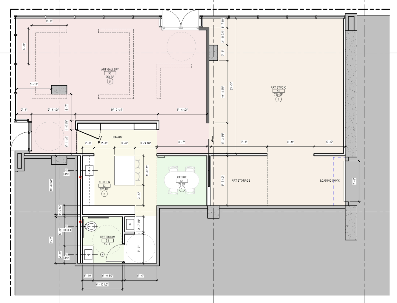TNT Art Lab Floor Plan